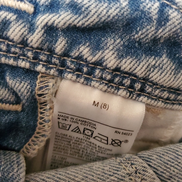 Denim Overall Dress (Size 8) - Picture 3 of 3